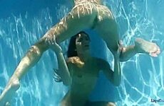 Teen Fucks Friends Mother Underwater 720p