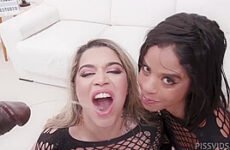 New Natasha Rios Double Slut Victoria Diaz Before Hot 4 On 2 With Drinking And Cream Pie Swallow 1080p